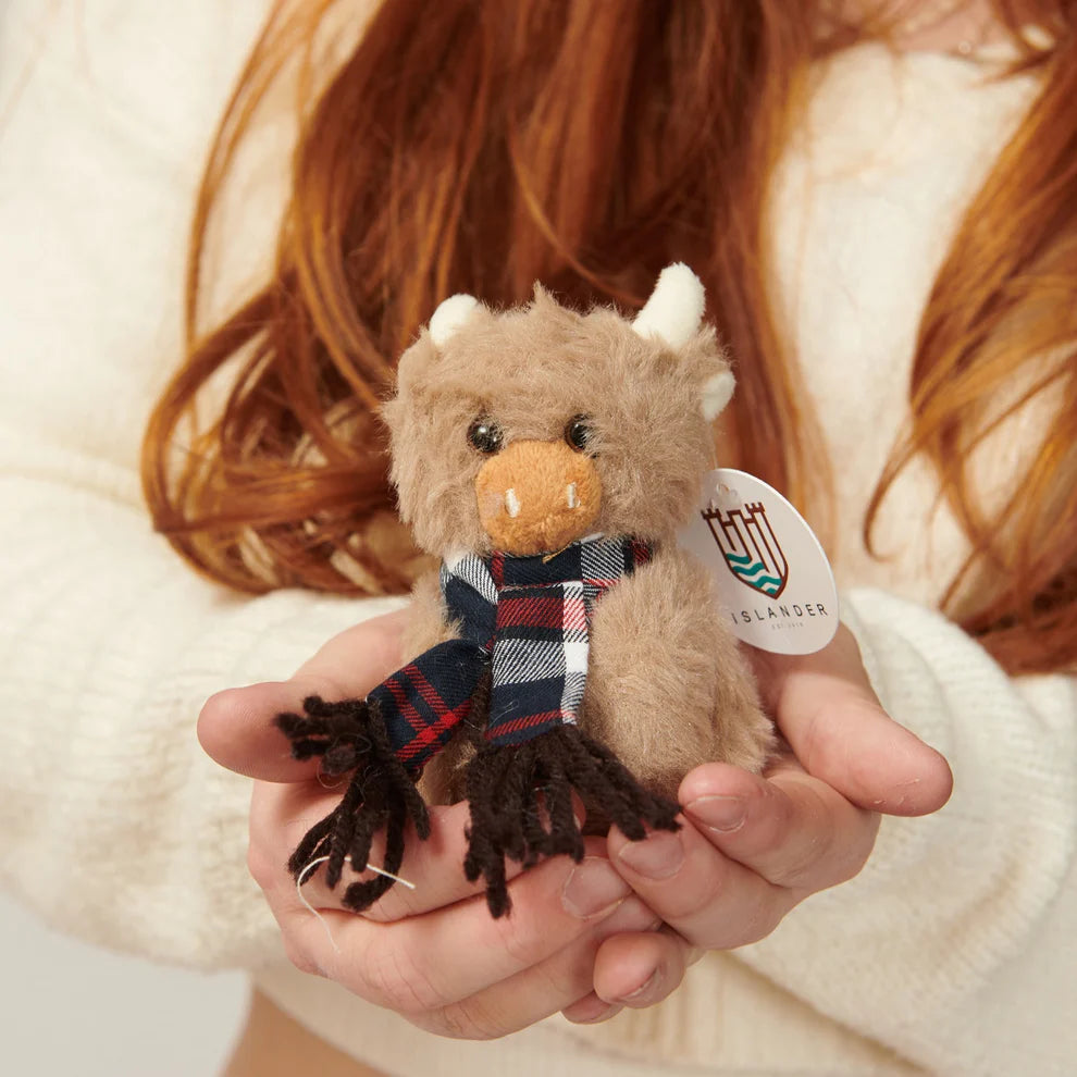Angus The Highland Cow Key Ring