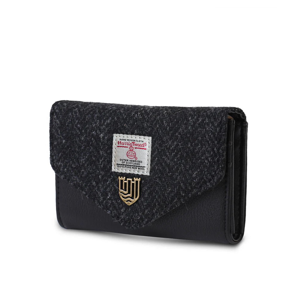 Clasp Purse in Harris Tweed