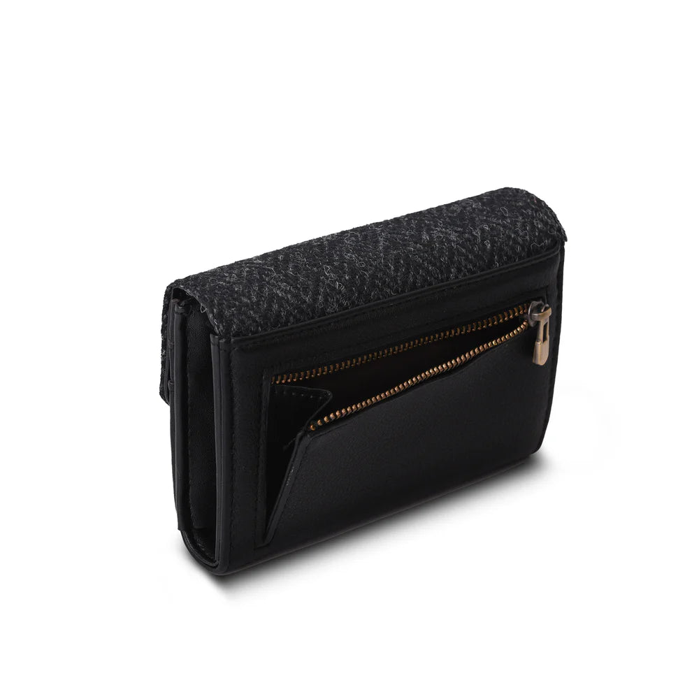 Clasp Purse in Harris Tweed
