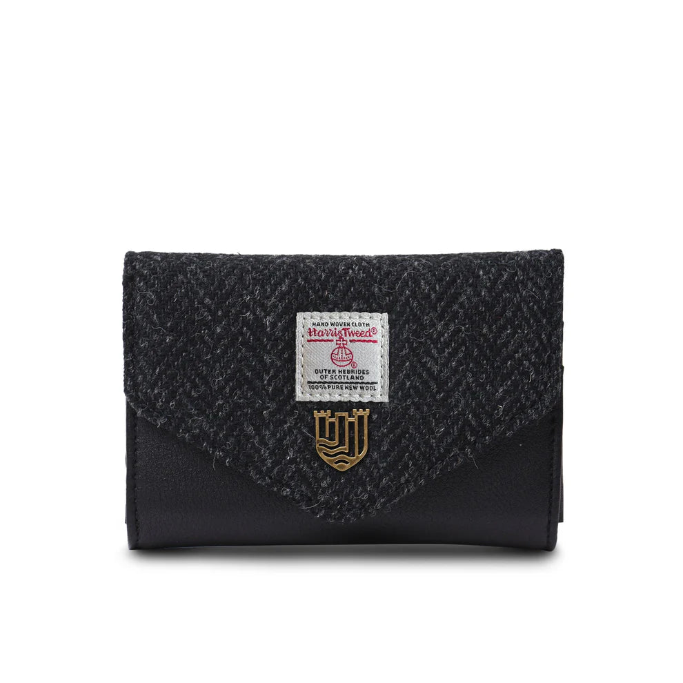 Clasp Purse in Harris Tweed