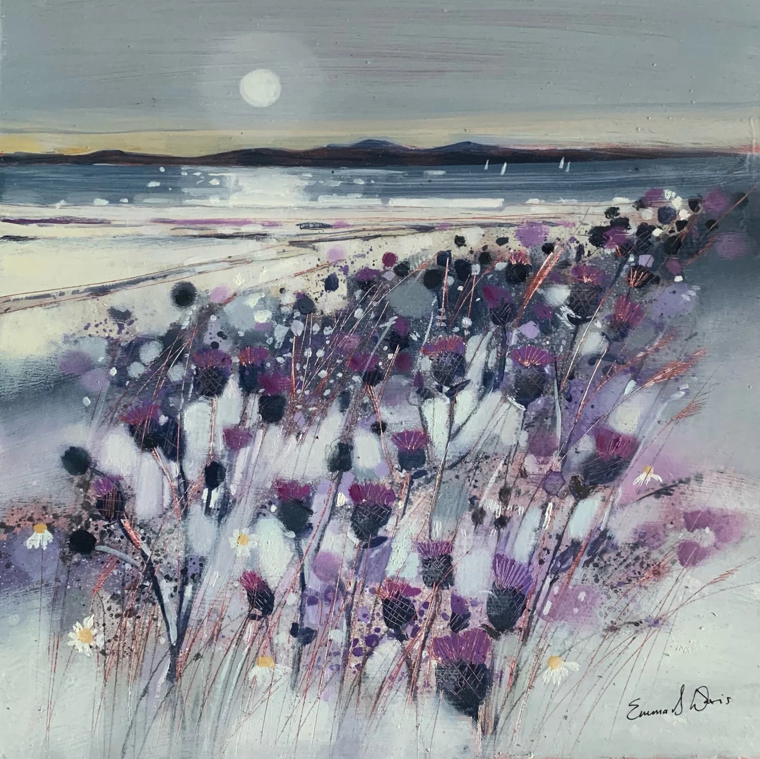 Greeting Card 'Flowers of Scotland, Arran'