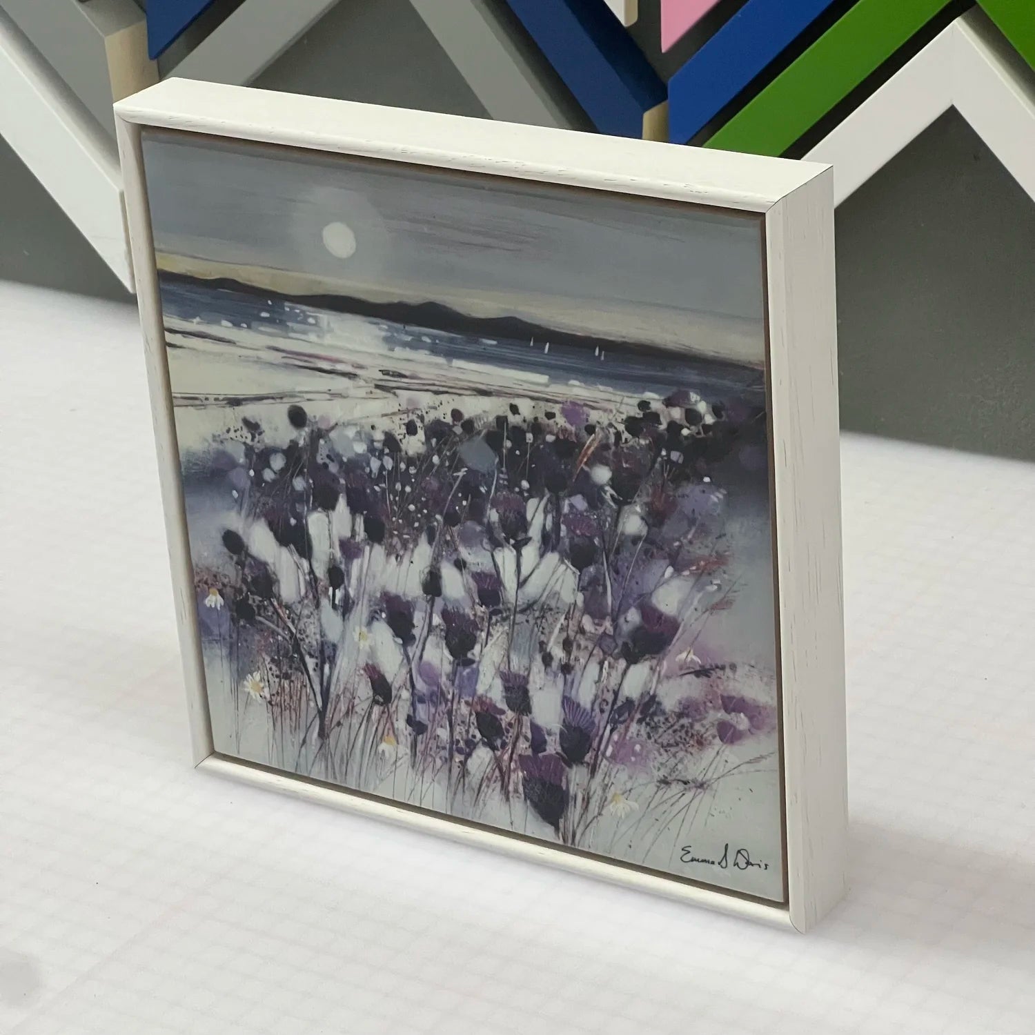 'Flower of Scotland, Arran' Framed Tile