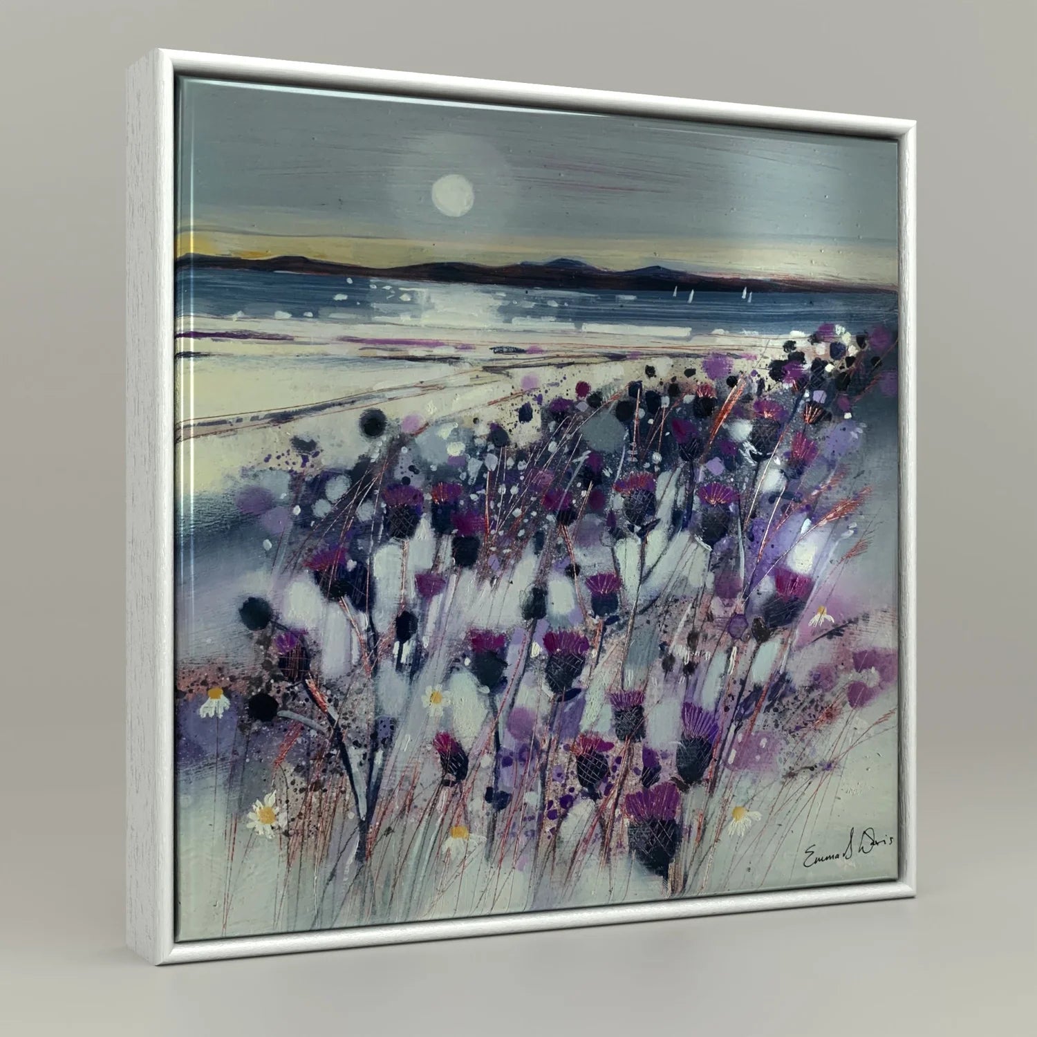 'Flower of Scotland, Arran' Framed Tile