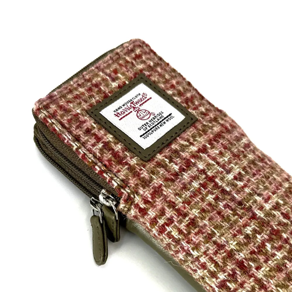 Double Glasses Sleeve in Harris Tweed