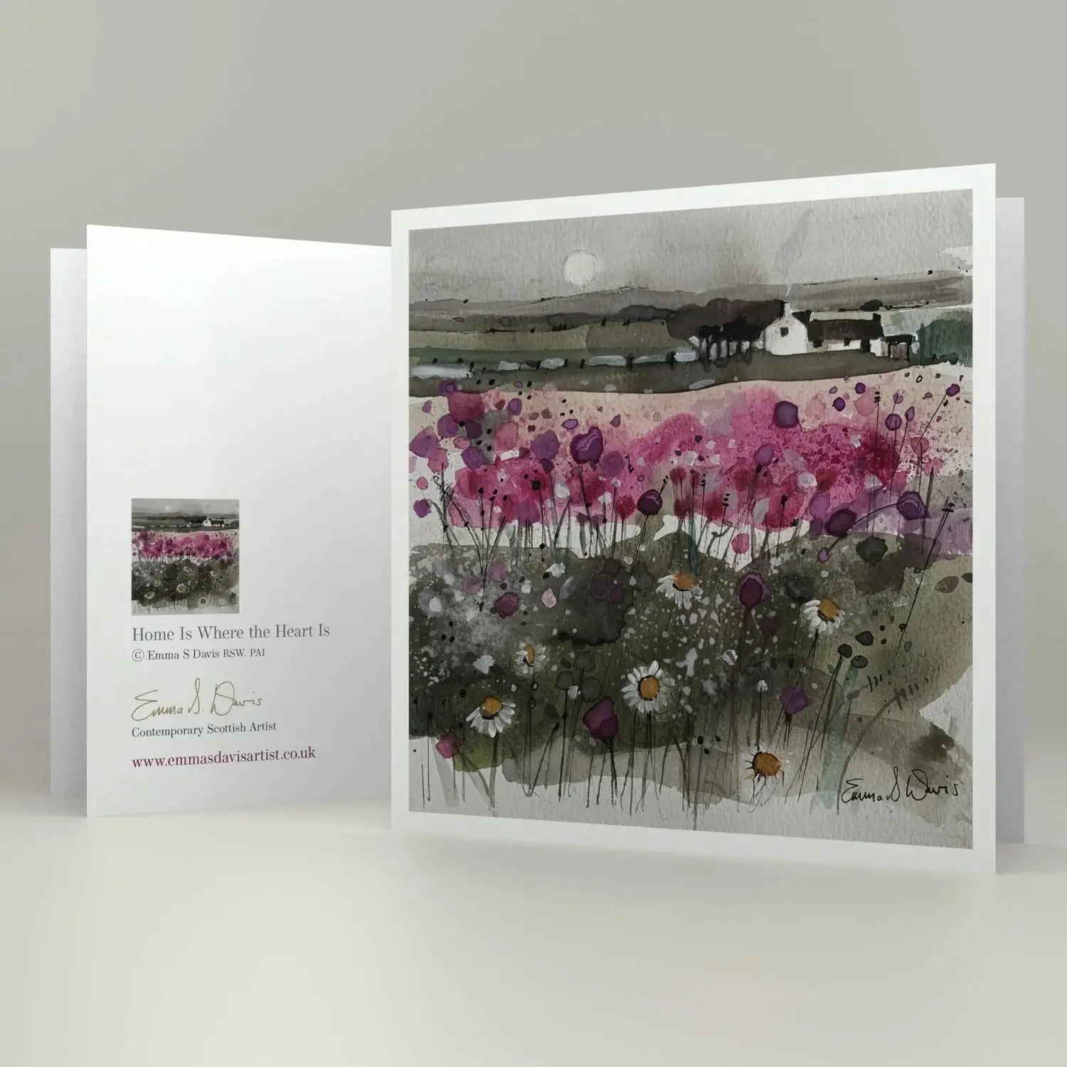 Greeting Card 'Home Is Where the Heart Is'