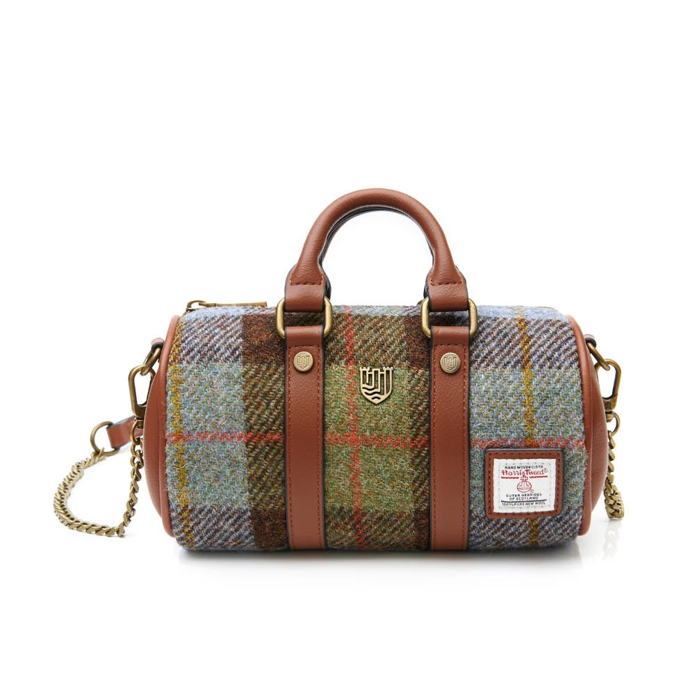 Harris Tweed Mini Duffel Bag