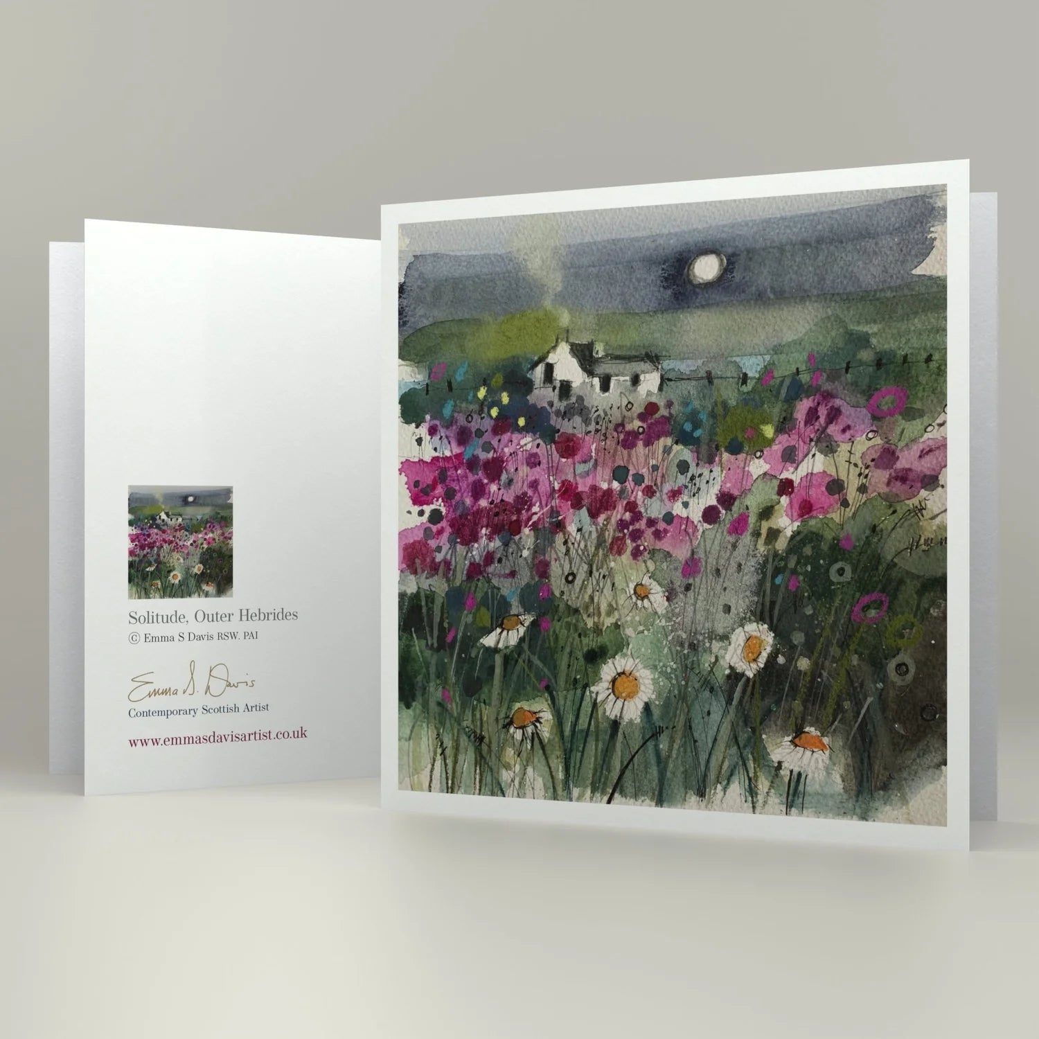 Greeting Card 'Solitude, Outer Hebrides'
