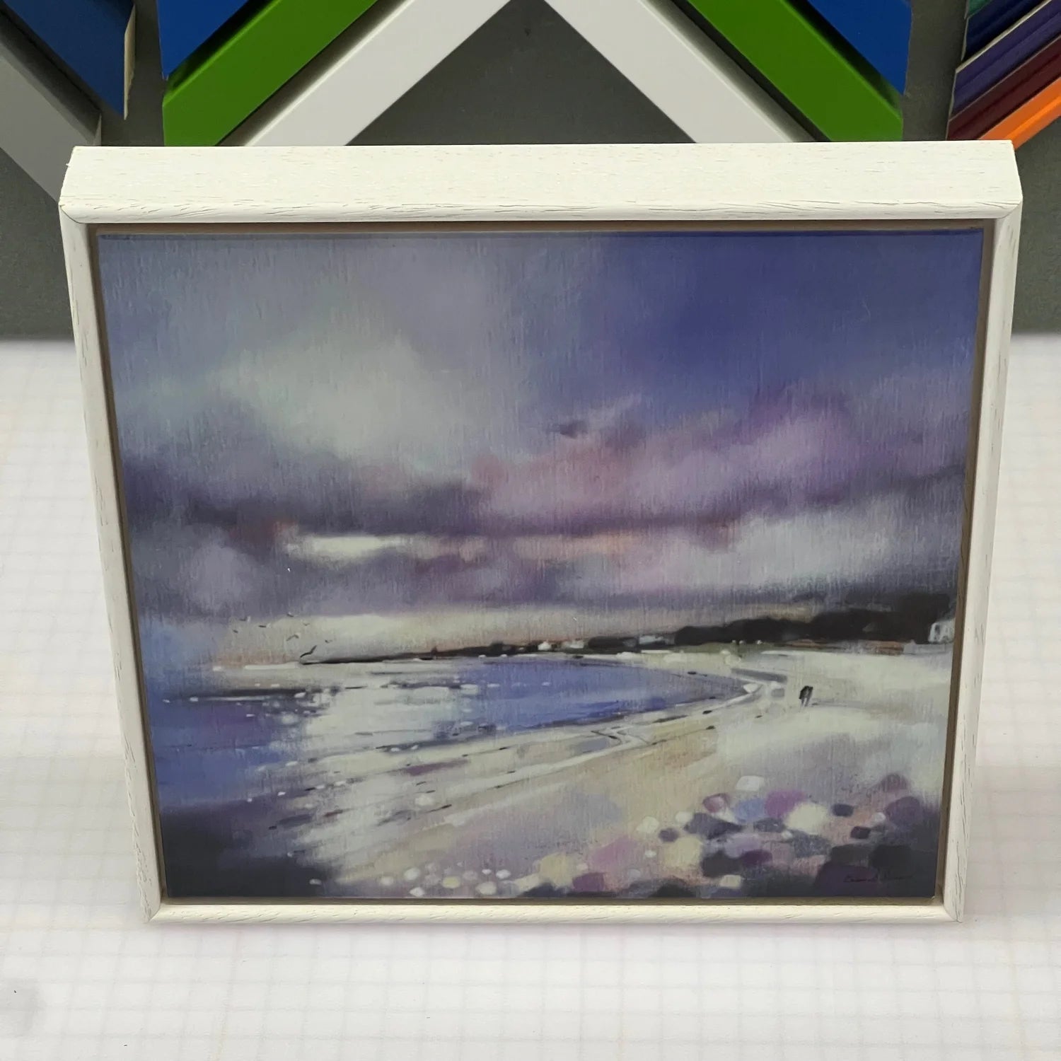 'Summer Days, Elie', Framed Tile