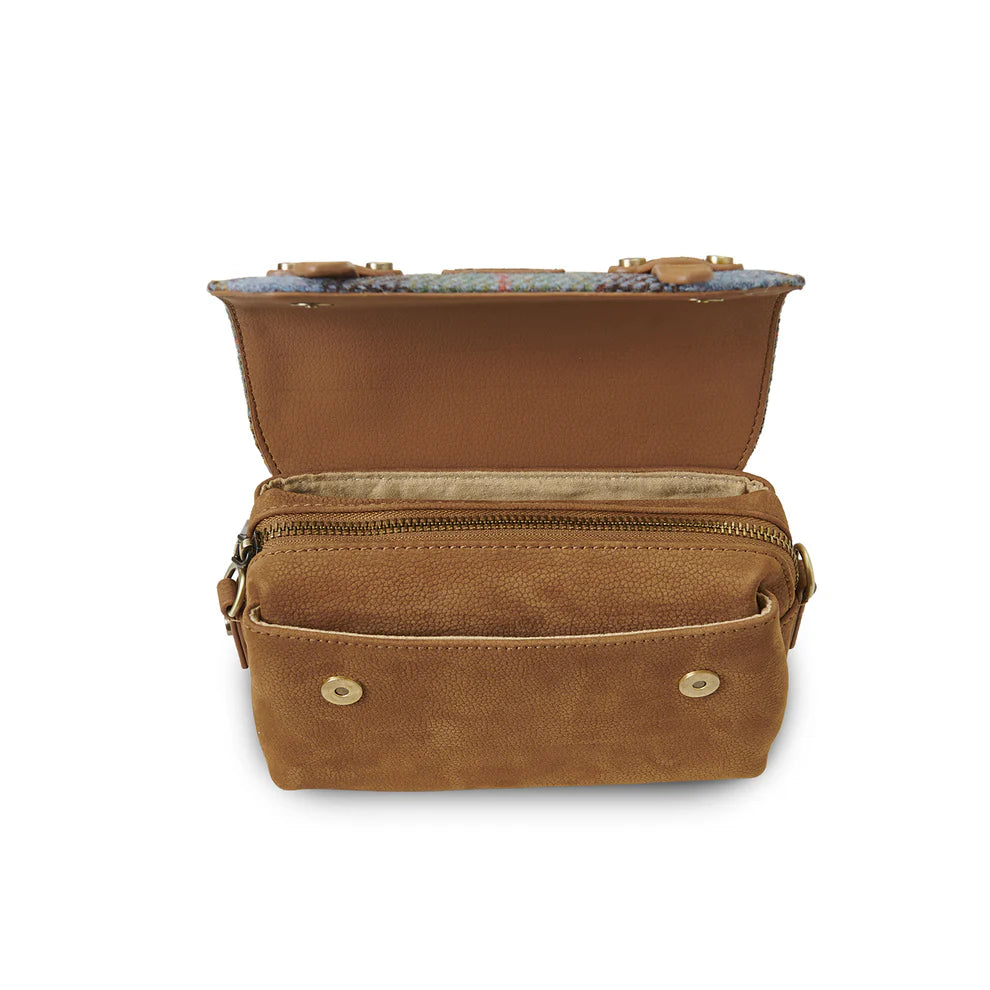 The Skye Harris Tweed & Leather Bag