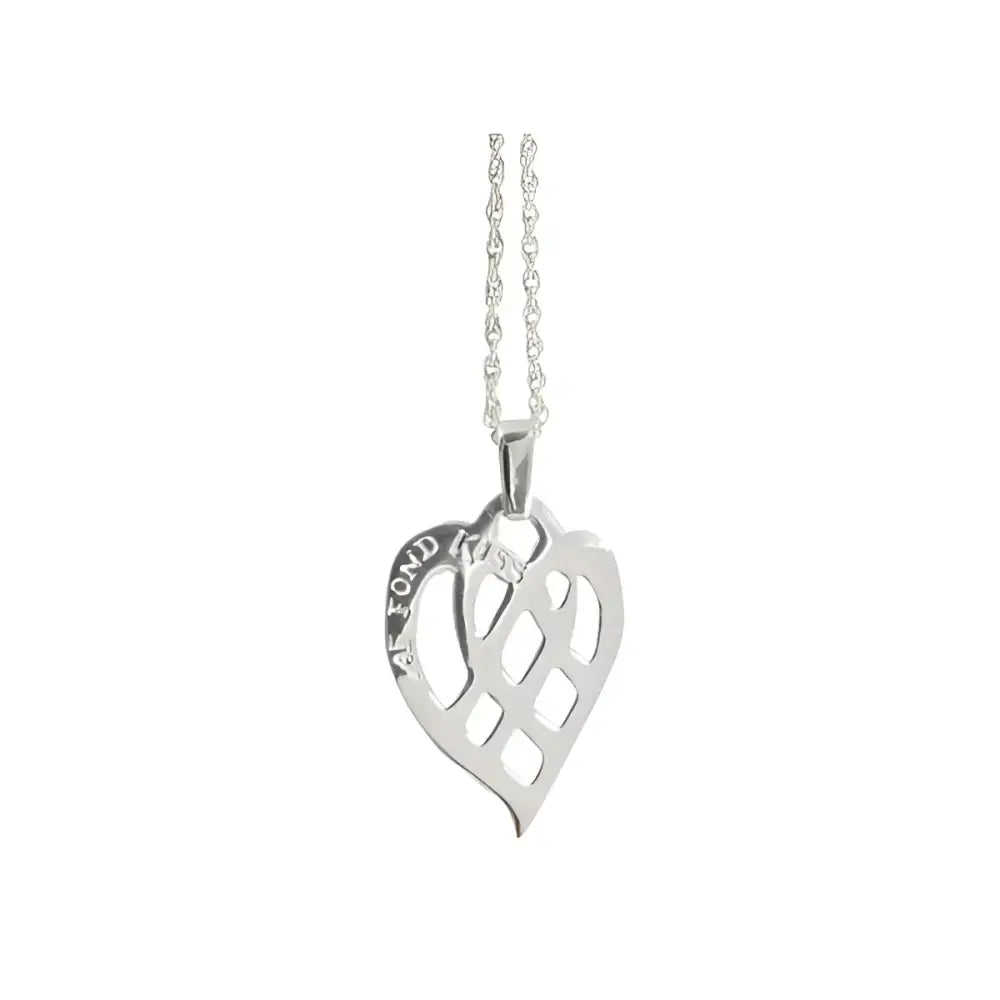 Ae Fond Kiss Pendant - Scottish Jewelry