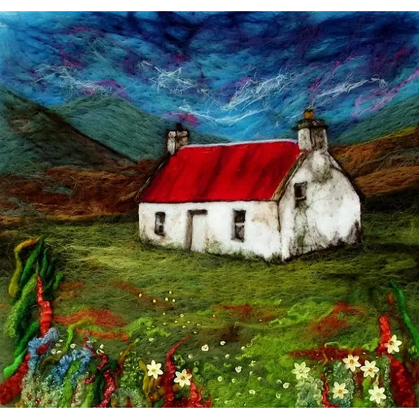 Athnamulloch Bothy Card - Scottish Art