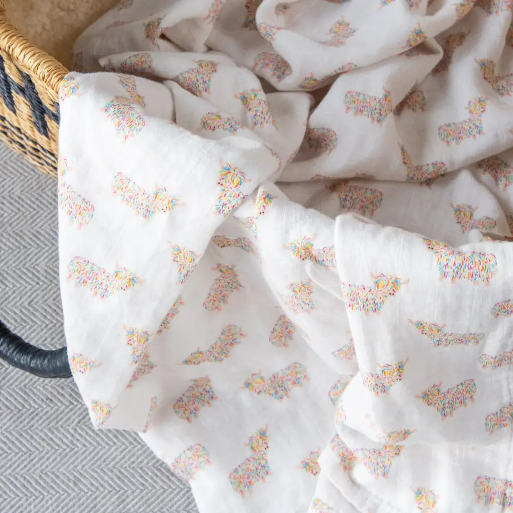 Baby Coo Muslin Swaddle - Swaddling Blankets