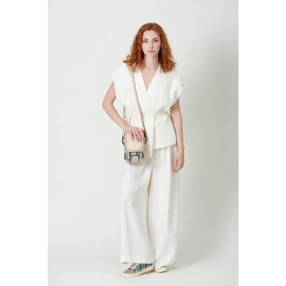 The Baby Jura Crossbody Bag - Harris Tweed