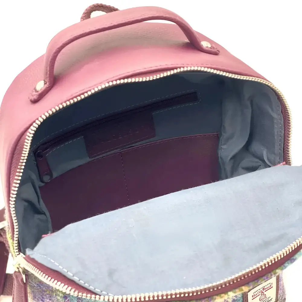 Backpack in Harris Tweed