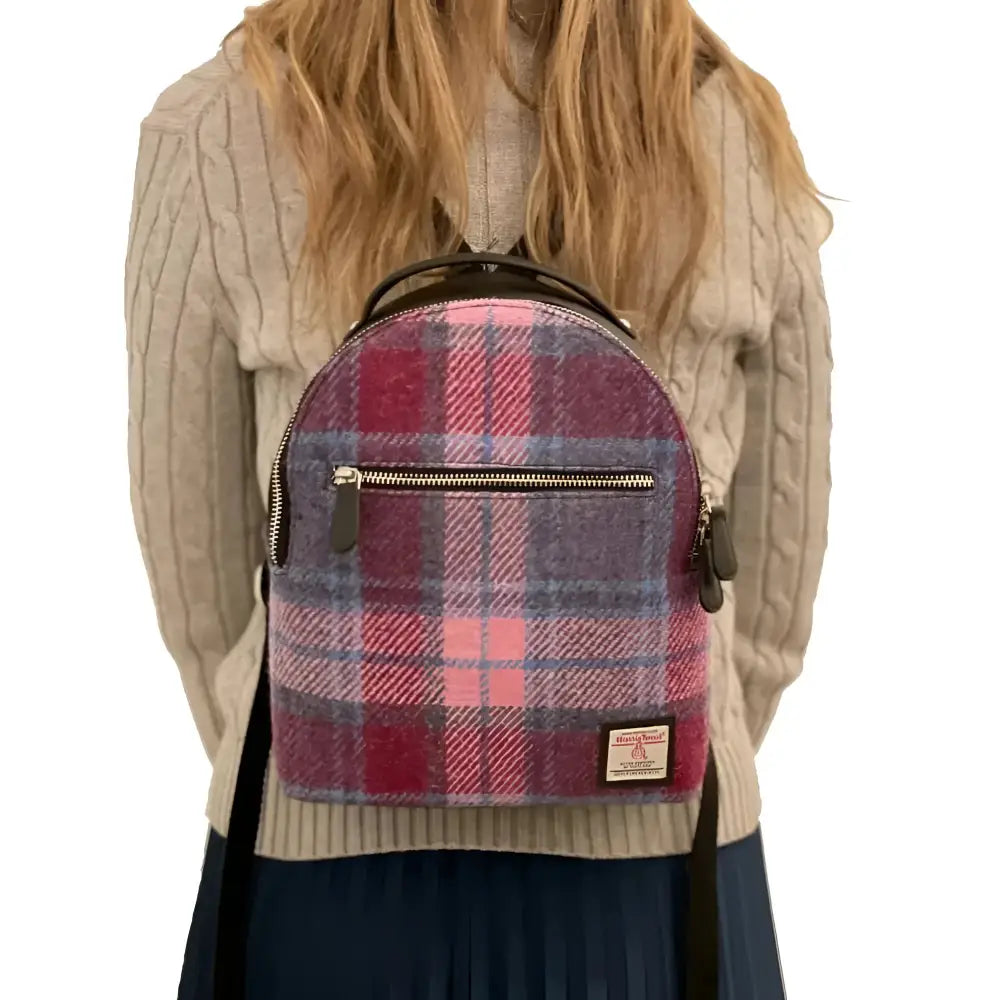 Backpack in Harris Tweed