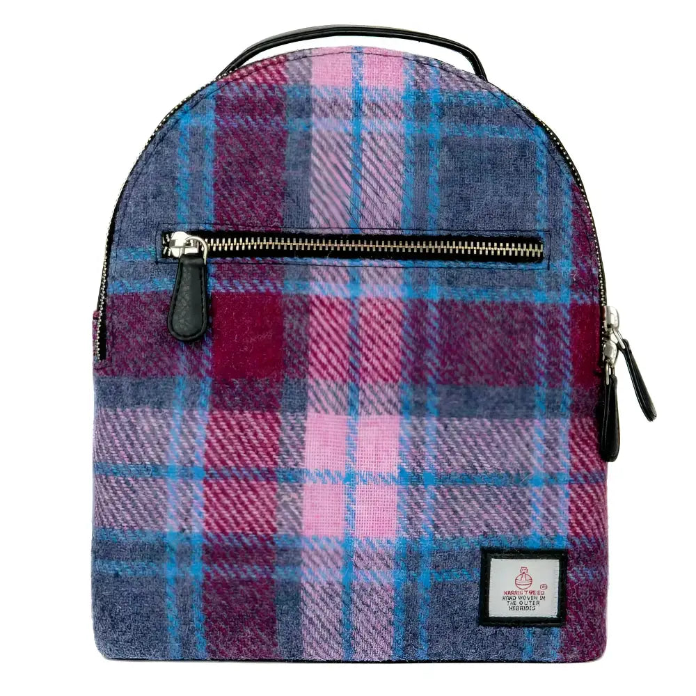 Backpack in Harris Tweed - Pastel