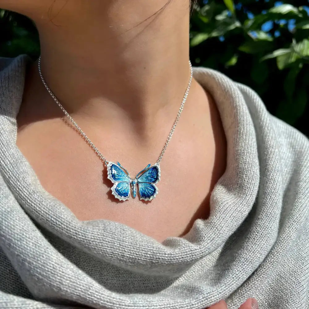 Butterfly Pendant - Scottish Jewelry