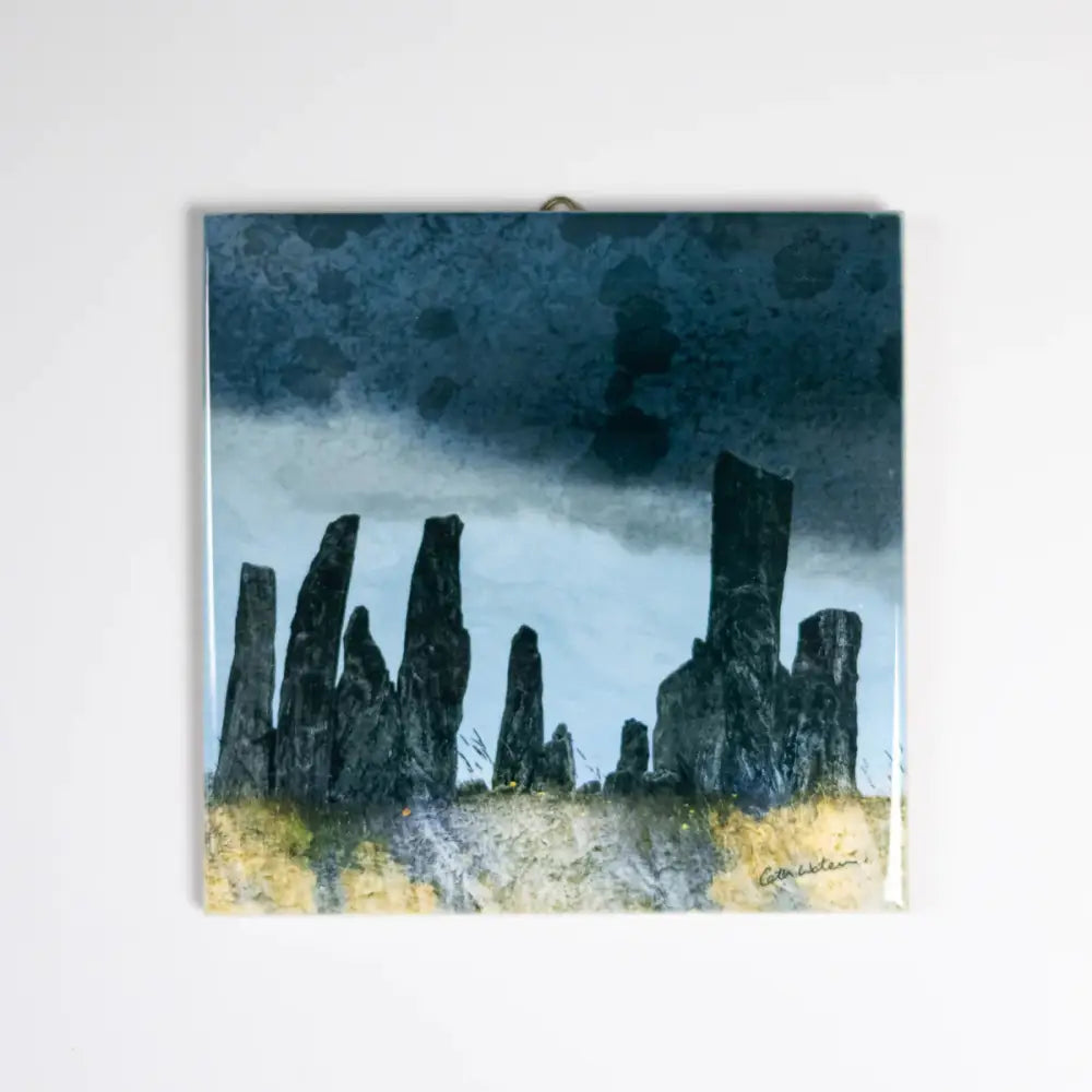 The Calanais Ceramic Tile - Scottish Home