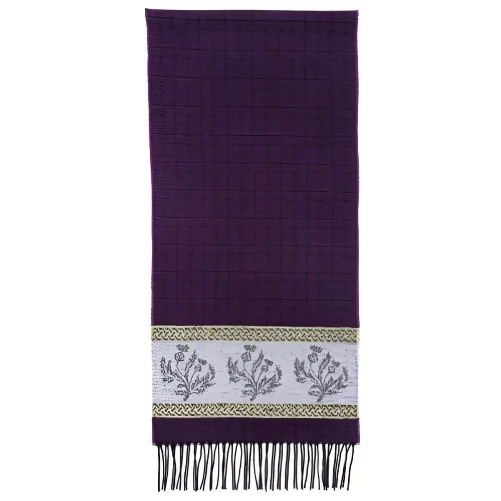 Celtic Alba Thistle Scarf - Cosy Essentials