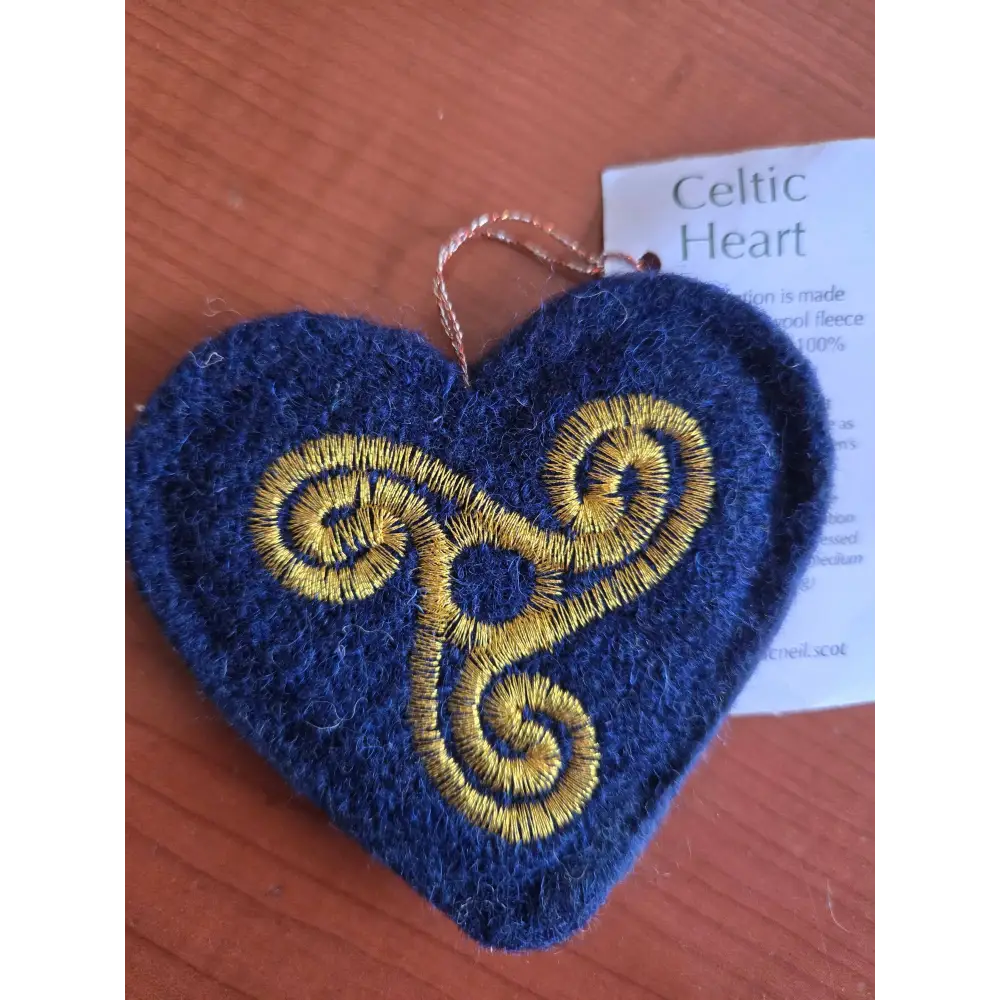 Celtic Heart Decorations - ornaments