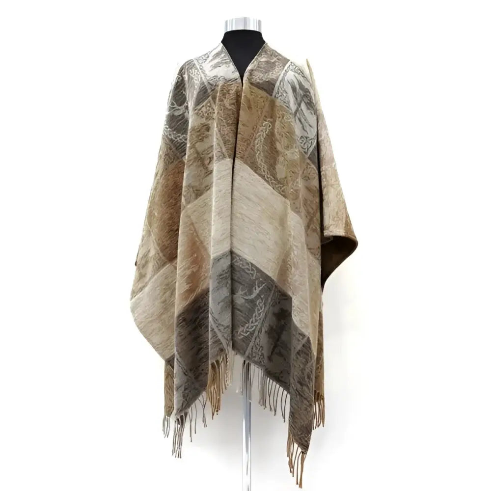 Celtic Stag & Pine Ruanas - Monarch - Cosy Essentials