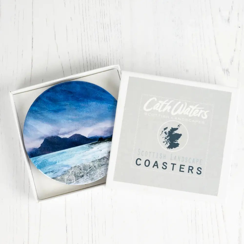 Ceramic Coaster Elgol Shore Isle of Skye - Scottish Home