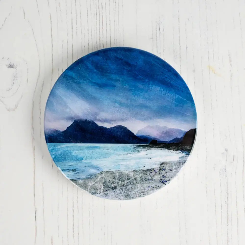 Ceramic Coaster Elgol Shore Isle of Skye - Scottish Home