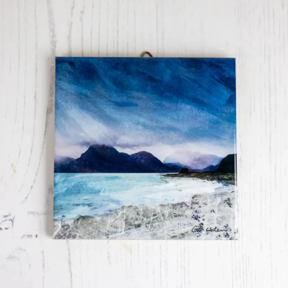 Ceramic Tile Elgol Shore Isle of Skye - Scottish Home