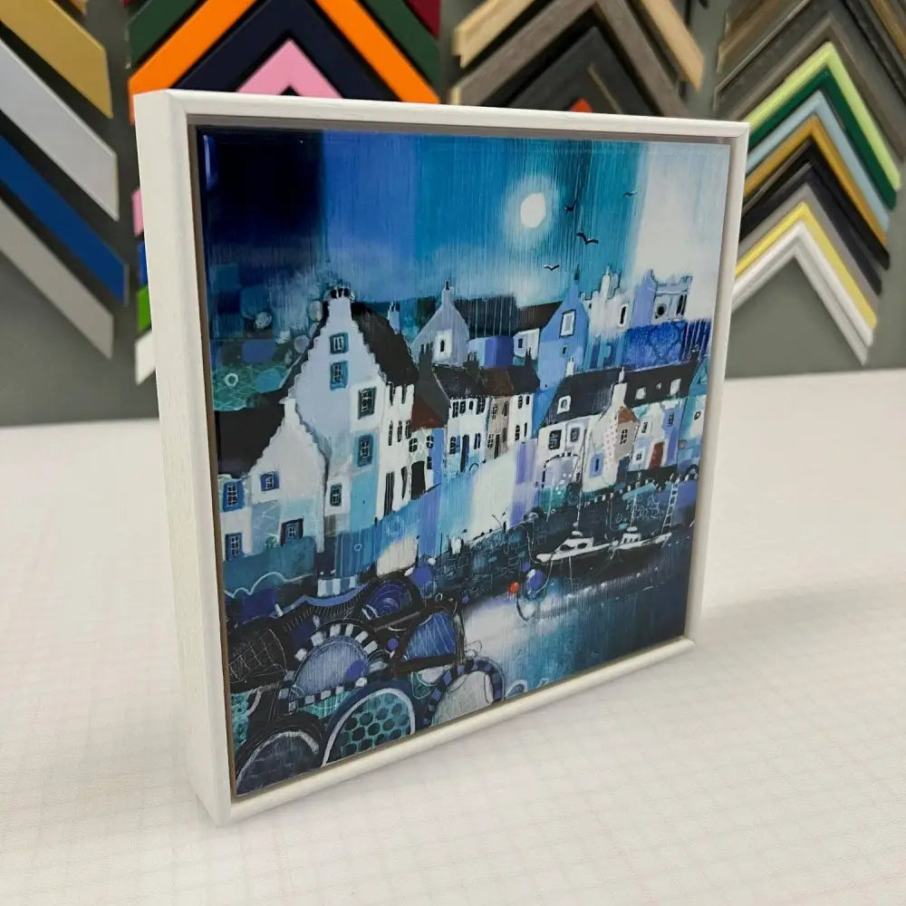Crail Framed Tile - Scottish Home