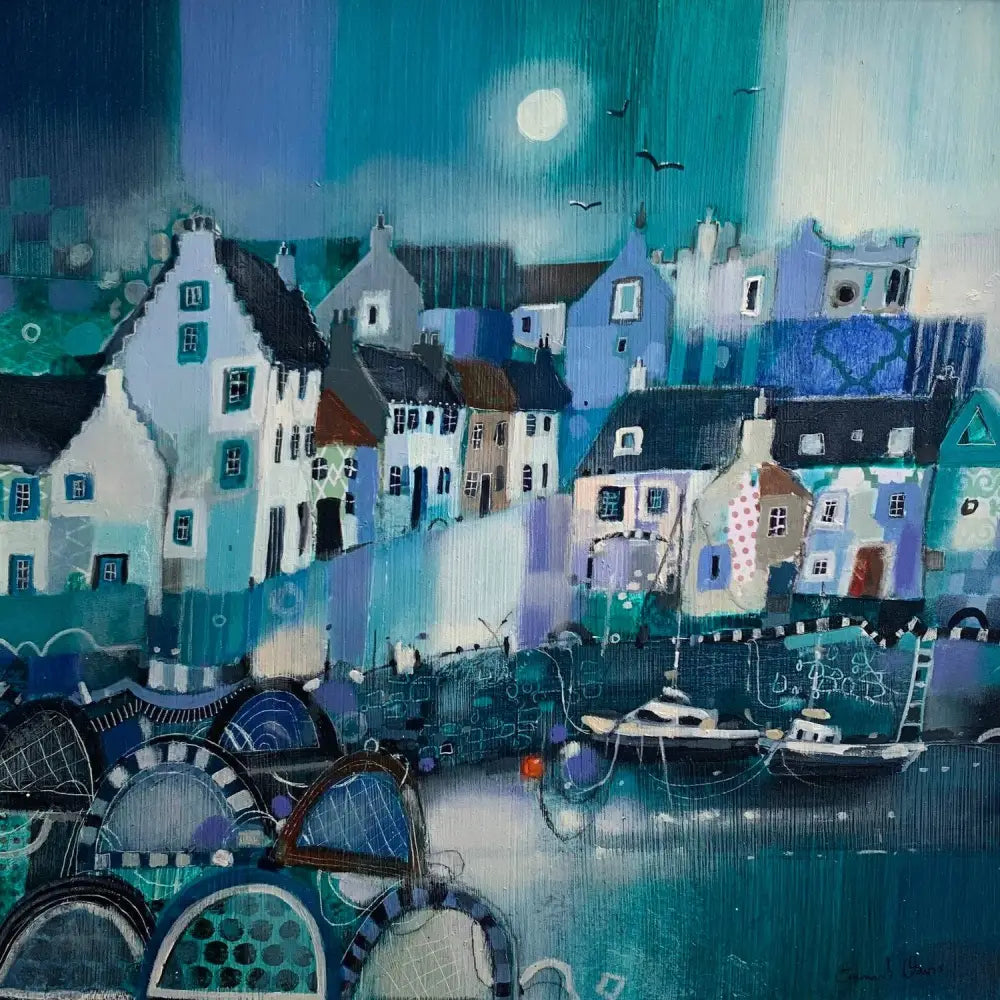 Crail Framed Tile - Scottish Home