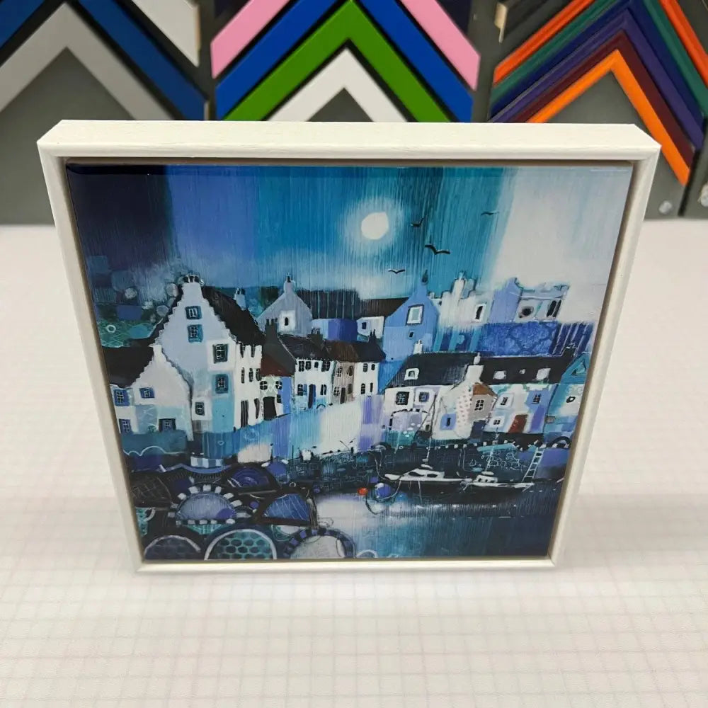 Crail Framed Tile - Scottish Home