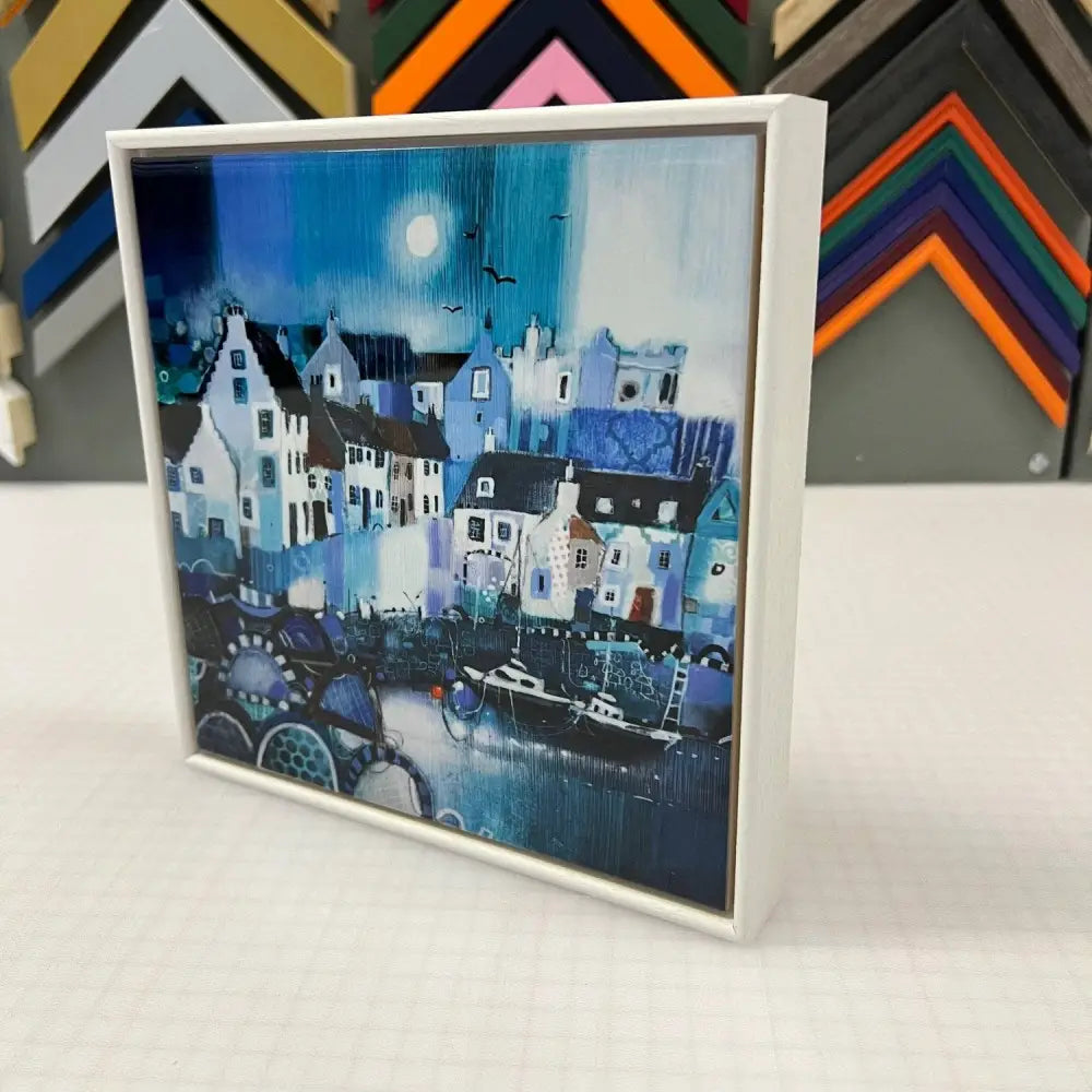 Crail Framed Tile - Scottish Home