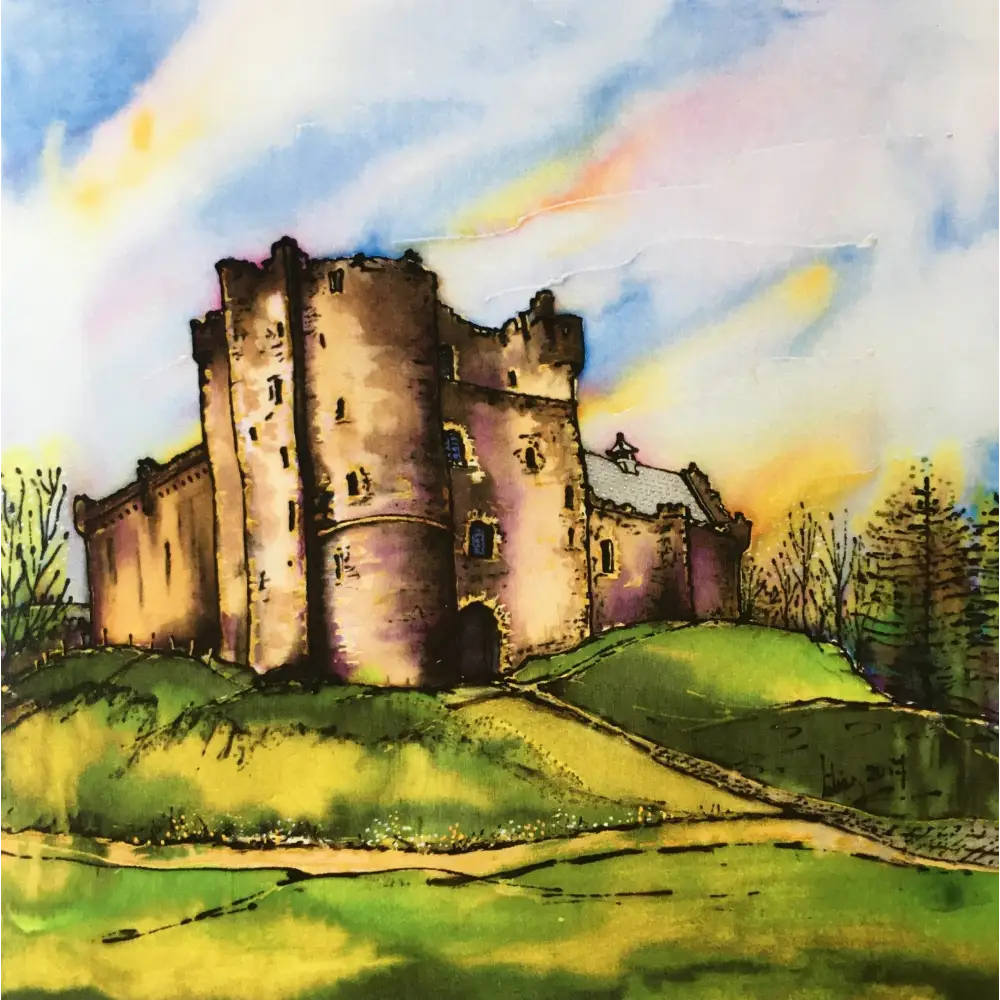 Doune Castle Card - Scottish Art