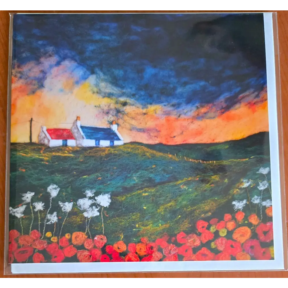 ’Early Morning in the Glen’ Card - Scottish Art