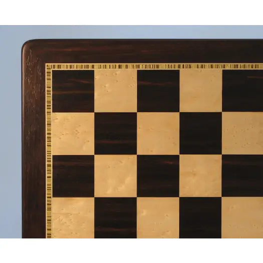 Ebony & Birdseye Maple Chessboard | Worldwise Imports | Scottish Creations