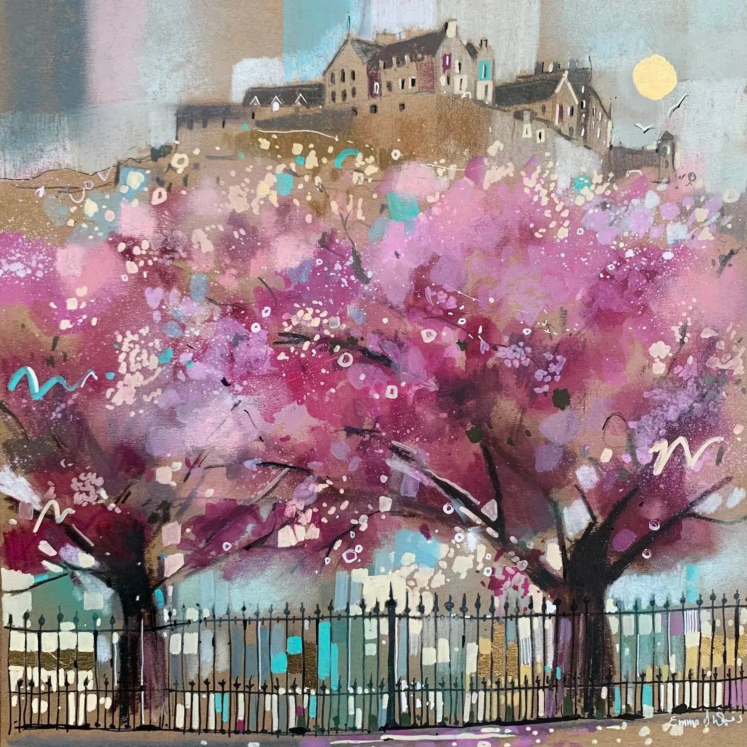 Greeting Card 'Edinburgh in Bloom'