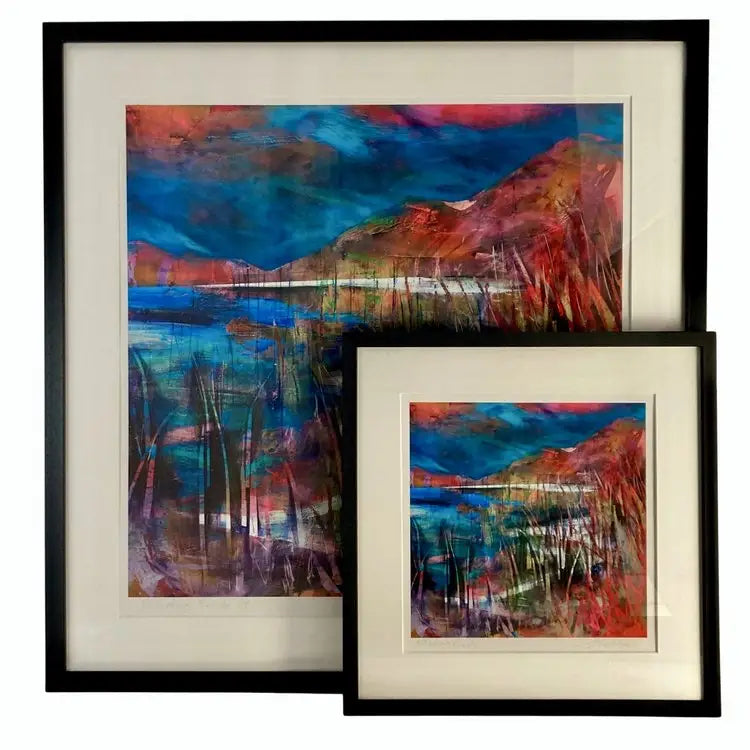 Flaming Reeds Giclee Print - 9’’ x plus border