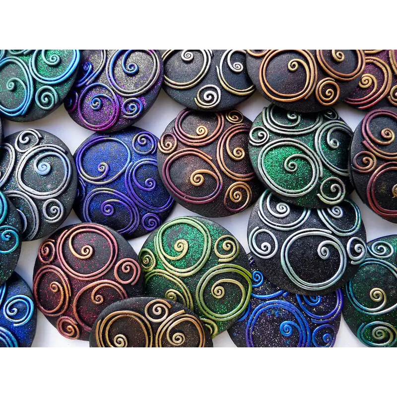 Fossil Wrap Pins - Scottish Jewelry