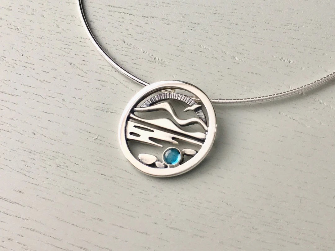 The Highlands Dress Pendant by Celina Rupp