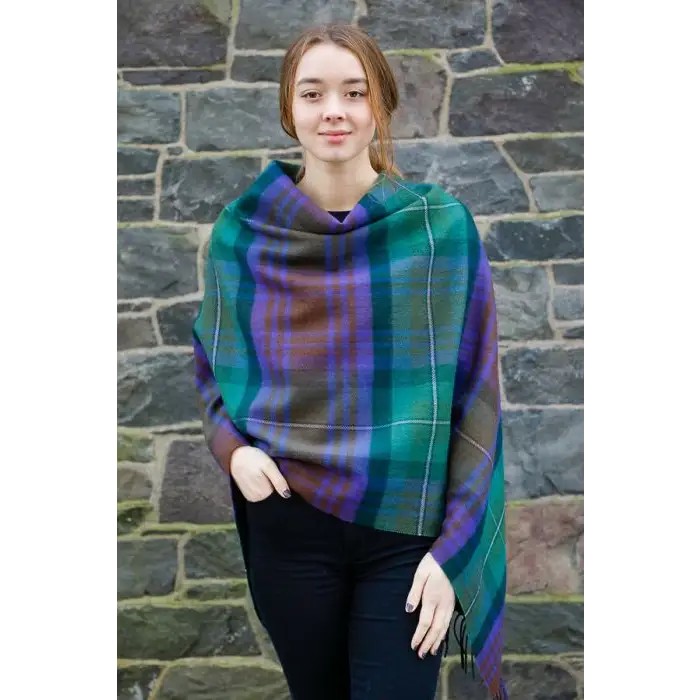 Georgia Isle of Skye Tartan Poncho