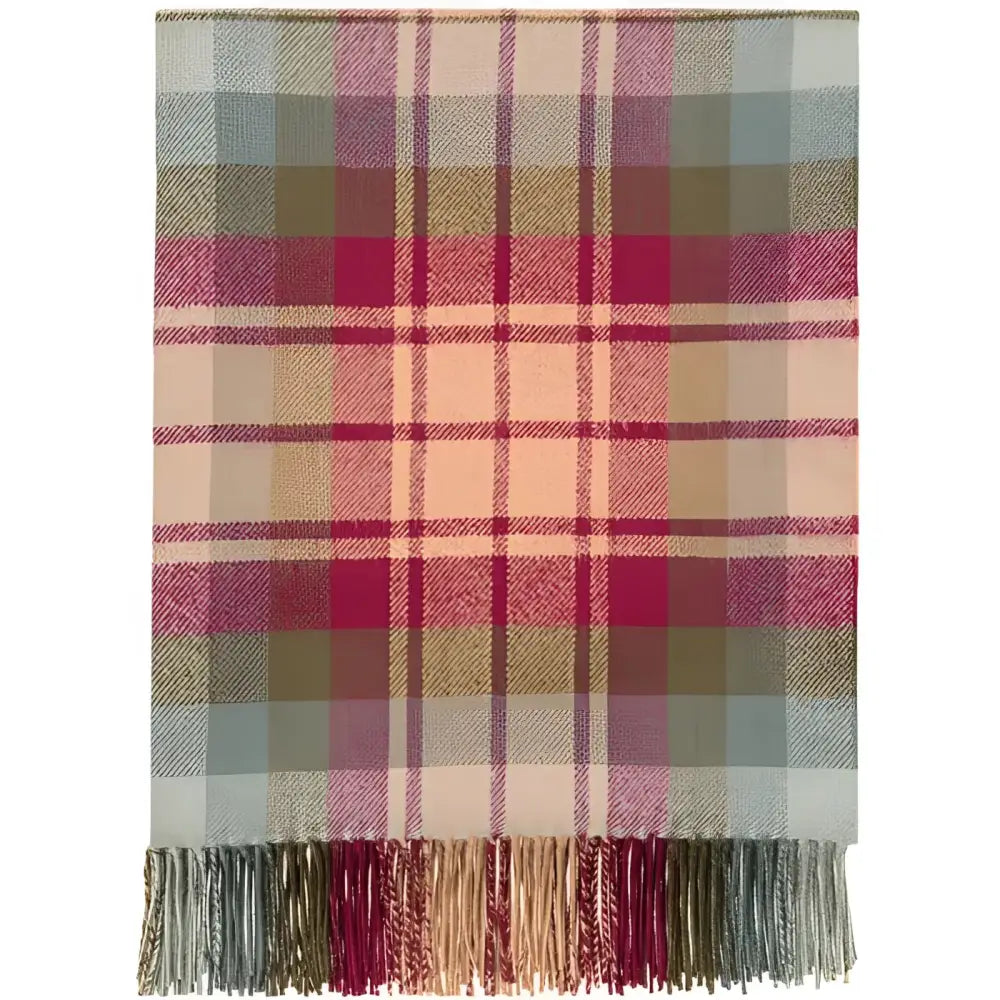 Georgia Poncho in Auld Scotland Tartan