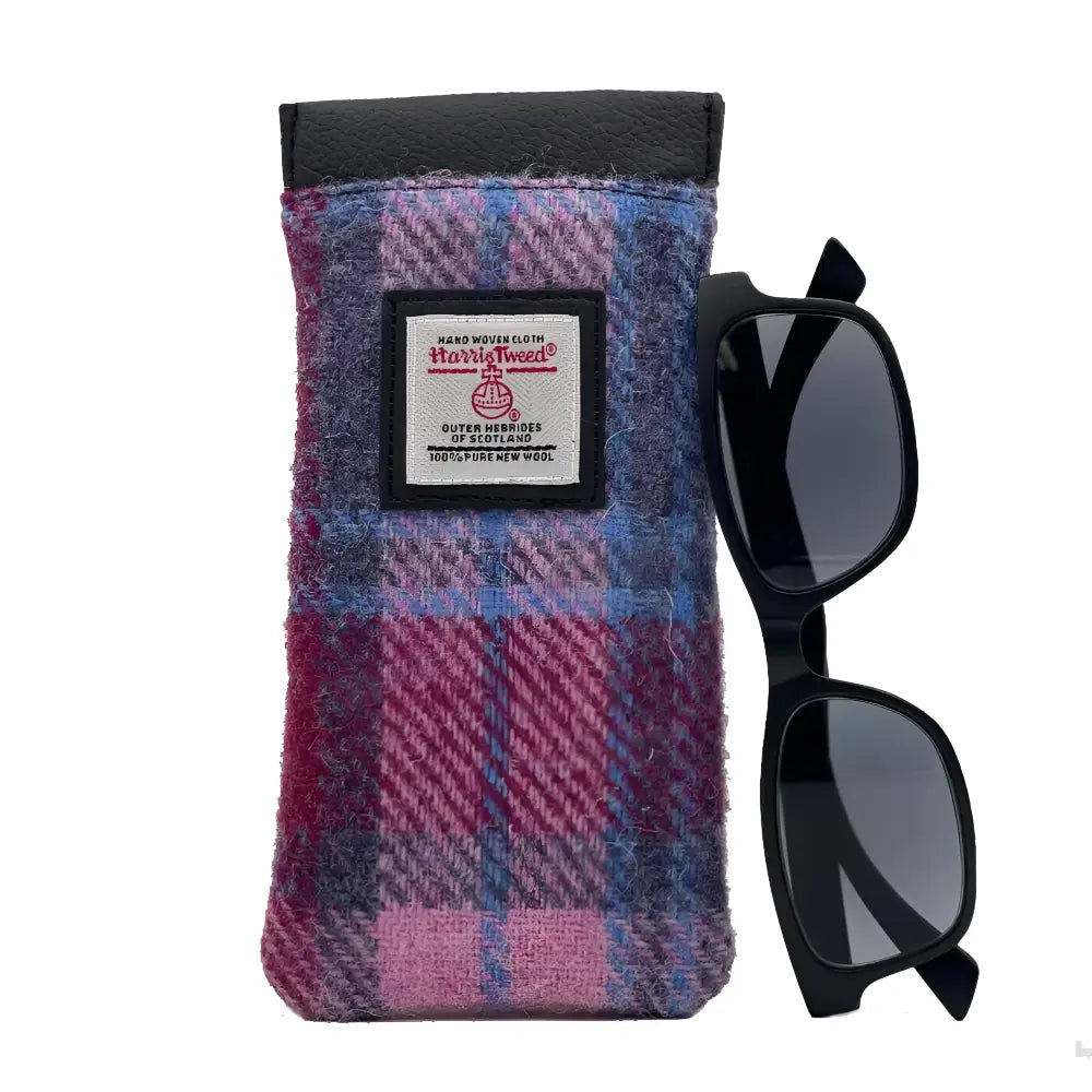 Glasses Sleeve in Harris Tweed - Pastel
