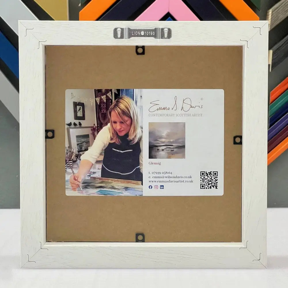 Glenuig Framed Tile - Scottish Home