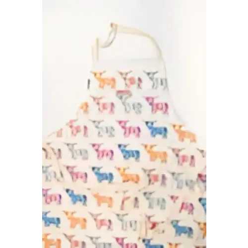 Hairy Coo Apron - Scottish Home