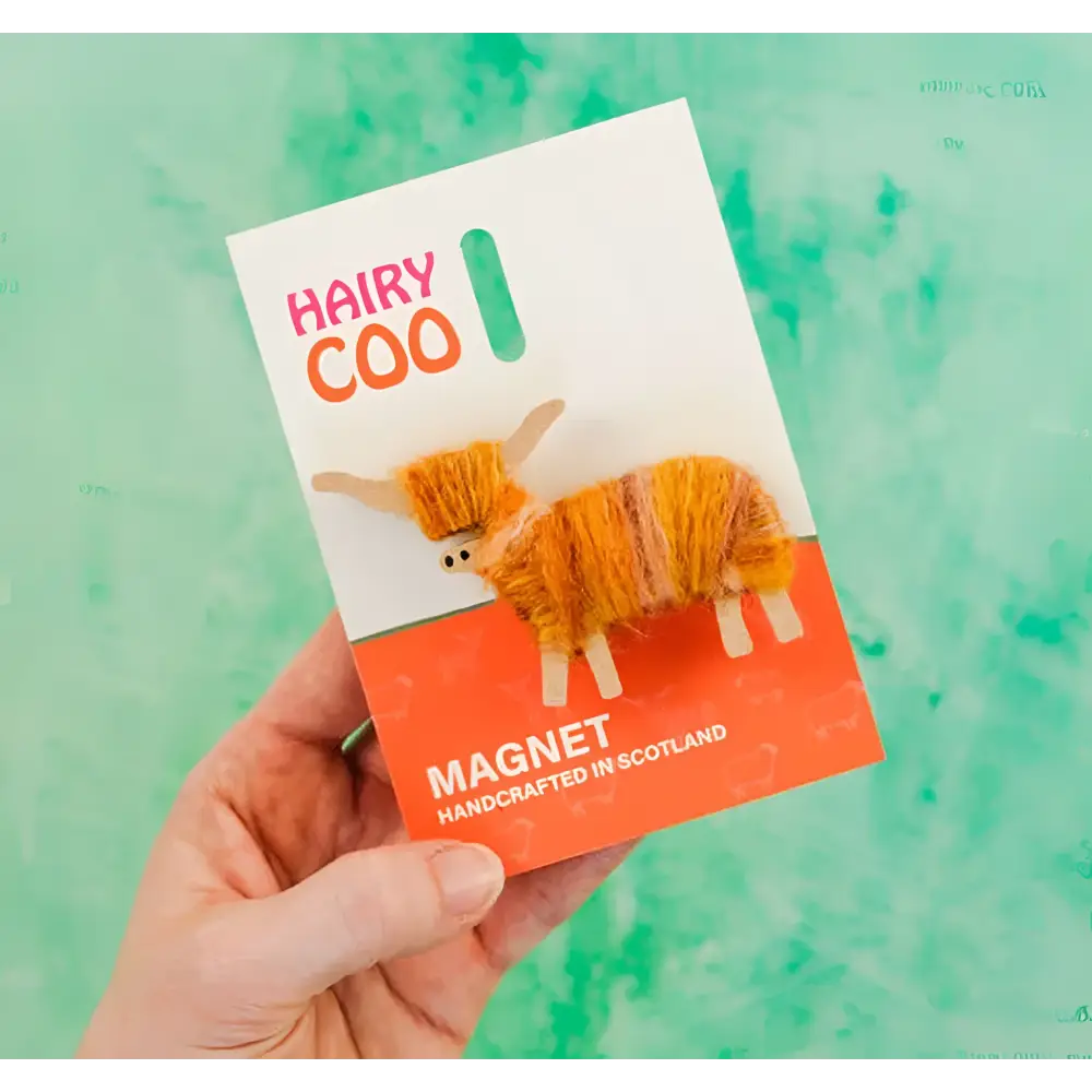 Hairy Coo Magnet - Cameron