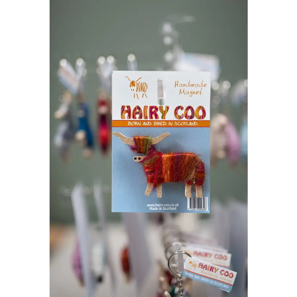 Hairy Coo Magnet - Isla