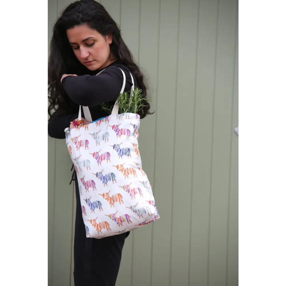 Hairy Coo Tote Bag - Scottish Home