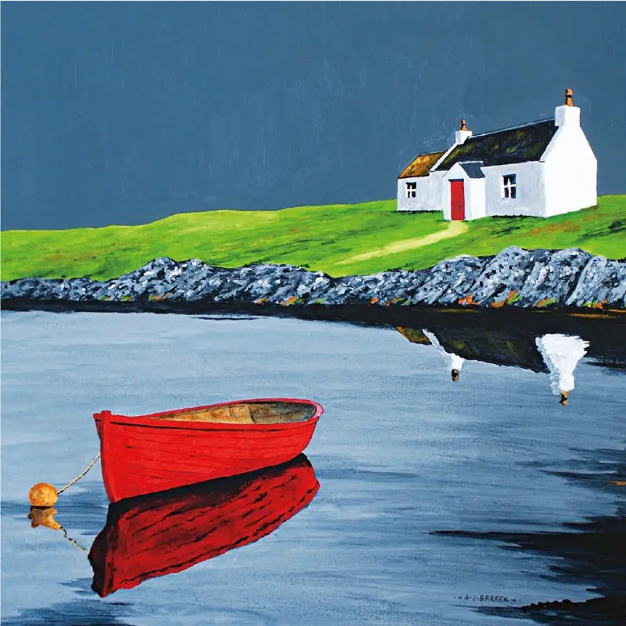 Harris Light Card - Scottish Art
