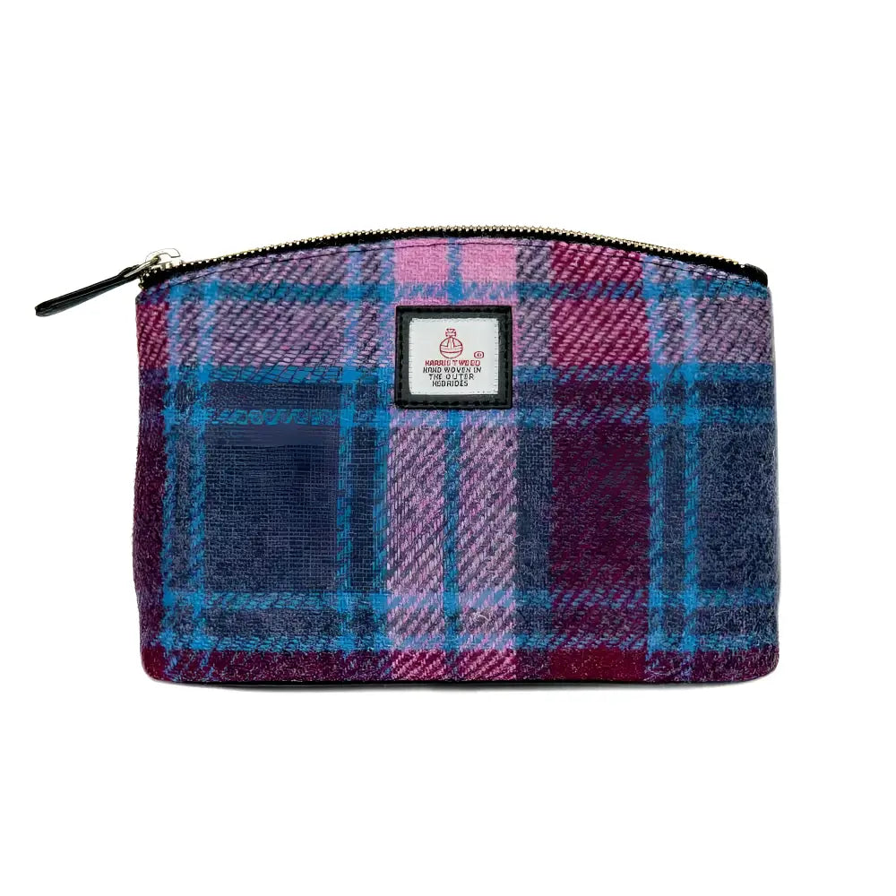 Harris Tweed Cosmetic Bag - Pastel