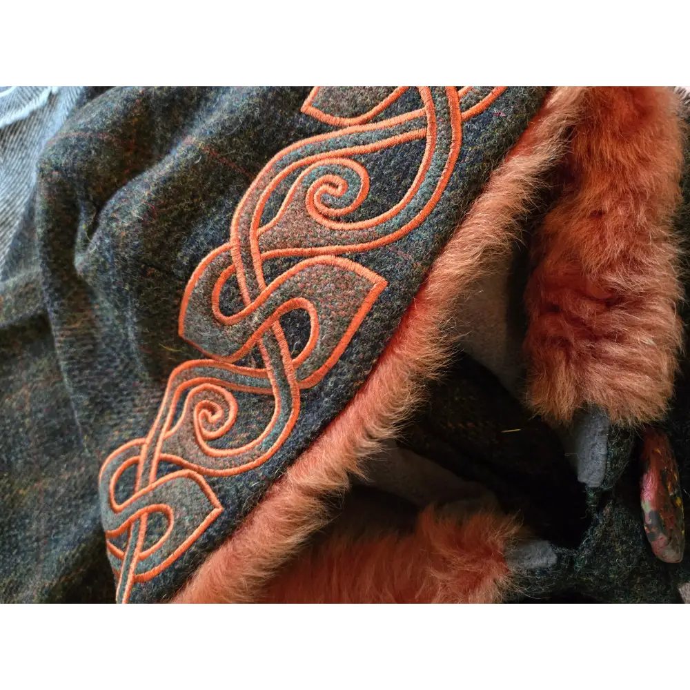 Harris Tweed Hebridean Hooded Cape - Cosy Essentials